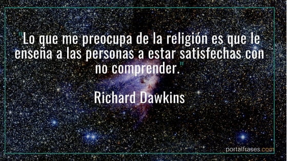 frases ateas de Richard Dawkins